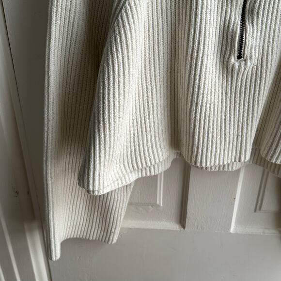 Free People Greta Half-Zip Sweater – Size Small - Picture 4 of 9